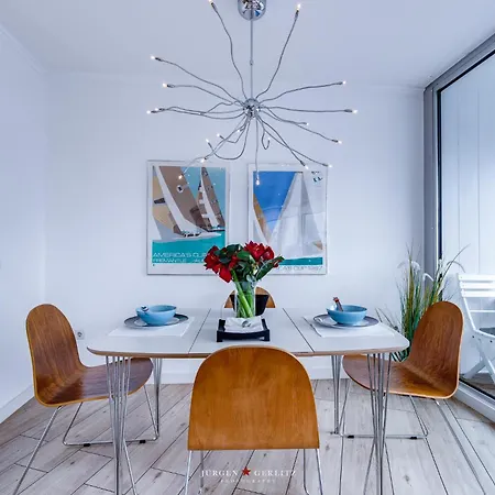 Apartament Schleiverliebt 19-8 Im Wikingturm Szlezwik